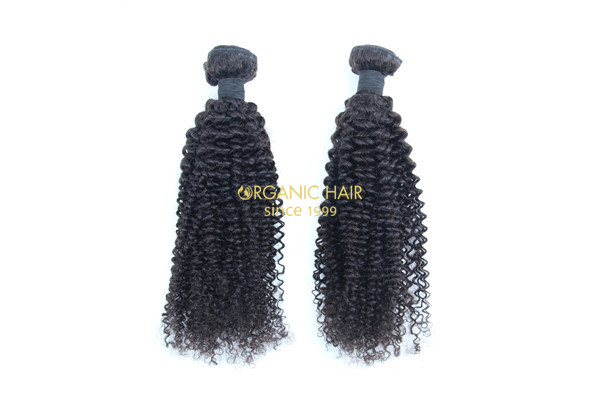 Cheap curly human hair extensions